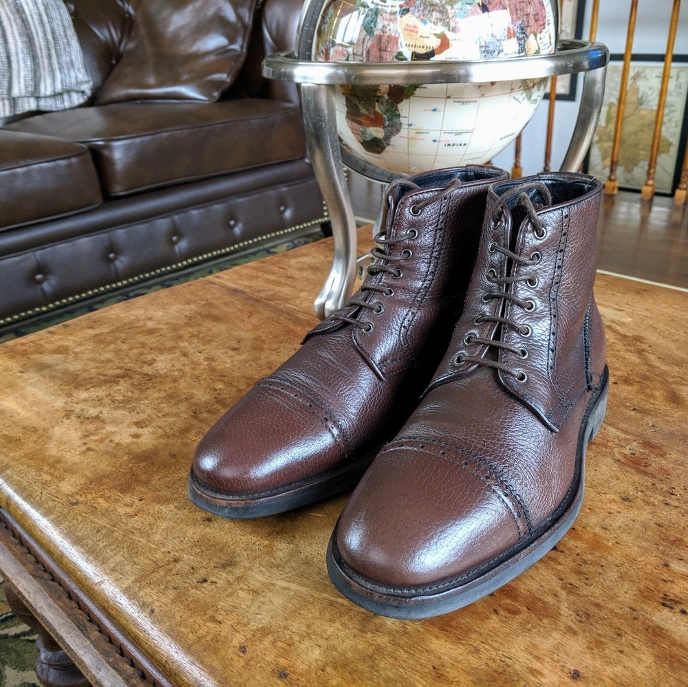 Aquatalia Derby Boots 8 (US)